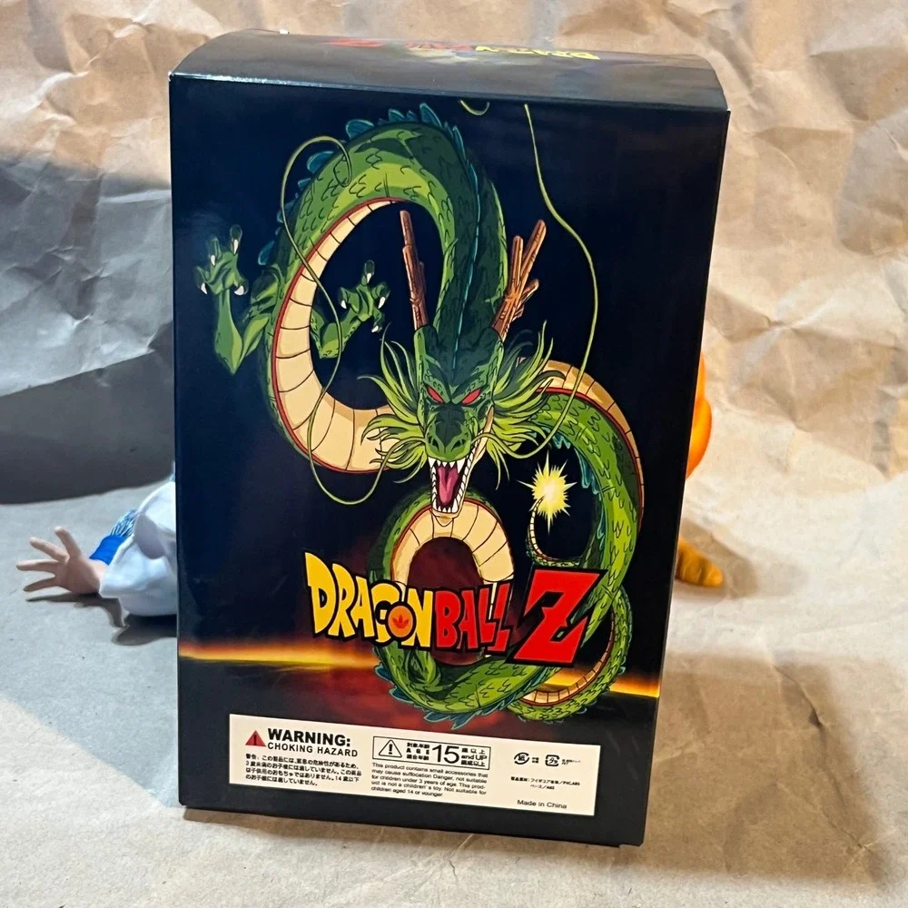 Dragon Ball Z Goku Super Saiyan 5 Figure Orange Gray SSJ5 AF Statue with Box
